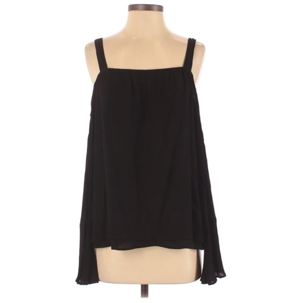 Sanctuary Black Long Sleeve Blouse